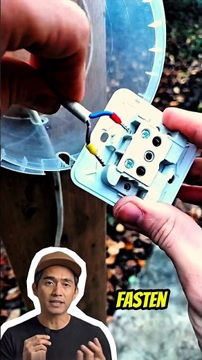 DIY Weatherproof Outdoor Outlet Cover #diy#tipsandtricks#lifehack#shorts