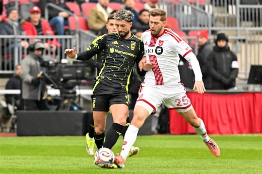 Zimmerman, Abou Ali score goals as Toronto beats Crew 2-1