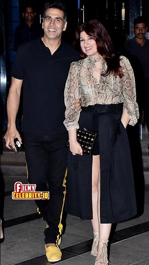 Akshay Kumar with his wife twinkle khanna#akshaykumar#couple