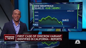 First case of omicron variant identified in California