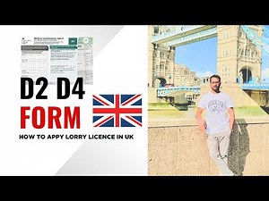 D2 & D4 Form Filling Explained | UK Lorry/Bus Licence Application Made Easy