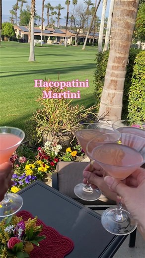 My dad’s famous “Hacopatini Martini” using freshly picked ruby red grapefruit! #Martini #PinkMartini #Grapefruit #Hacopatini #Cocktail #CocktailHour #RubyRed