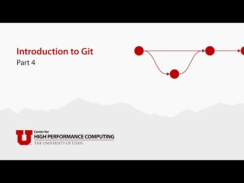 Introduction to Git: Part 4: Branches, merges, and conflicts