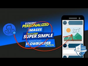 How to easily create personalized images in ManyChat with the integrated Flowbuilder Action