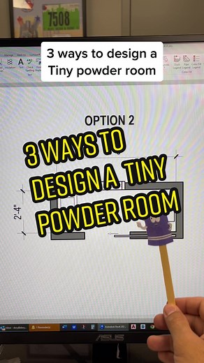 3 Ways to Design a Tiny Powder Room