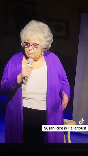 Susan Rice Comedy, Old Lady Stand Up Comedy! #comedy #standup #fyp | susan rice comedian