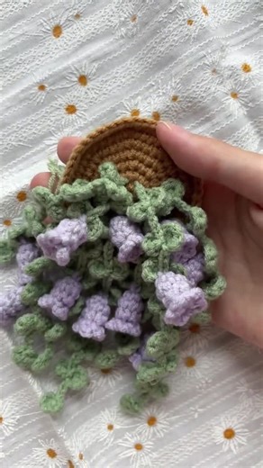 Morning Glory Crochet Pattern: DIY Hanging Basket (digital Download PDF) - English - Etsy