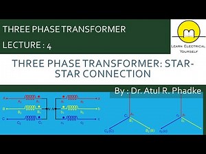 Three Phase Transformer: Star-Star Connection (4)