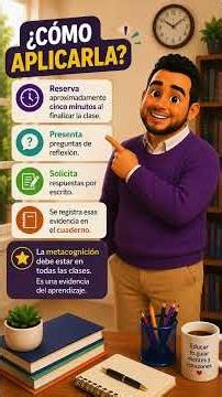 ¿Qué haces para que tus estudiantes reflexionen sobre su propio aprendizaje?