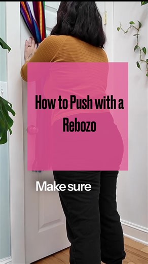A rebozo is a long woven shawl created by birth workers in Mexico, and used for comfort, positioning, and pain relief during pregnancy, labor, and postpartum. I haven’t trained in this lineage, so I can’t speak to the full benefit of this tool. From my limited understanding, the rebozo (or other fabric like a sheet) can be used as a prop to help you birth in upright positions. In standing, alternate between pushing in a neutral position, lifting one leg up for asymmetry, the other leg, and inter