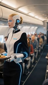 153K views · 1K reactions | Robot flight attendant #robot #technology #innovation #artificialintelligence #robotics #futuretech #automation #machinelearning #robotdance #gadgets #robot #robotics 11p 11a | Robo Buddy | Facebook