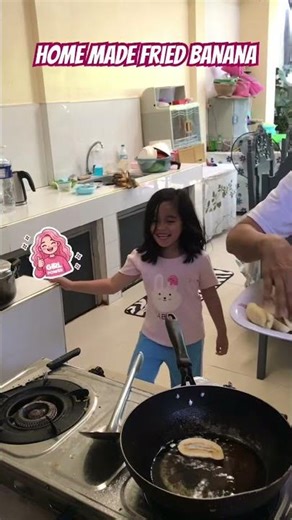 Home made fried banana#reels #remix #travel #friedbanana