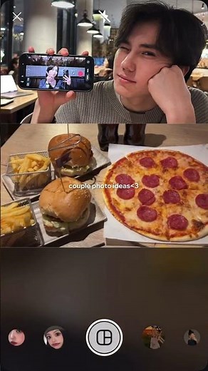 ig story idea couple🔥😍🍕💗✨