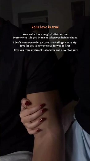Your Love Is True 💫 My Forever Person || Love Quotes