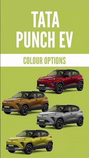 2026 TATA Punch.ev Colors: Which One Should You Pick? | AUTOBICS AUTOBICS