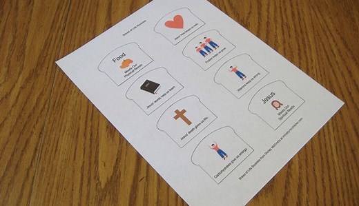 Printable "Jesus is the Bread of Life" Craft Booklet (John 6:35) - Ministry To Children