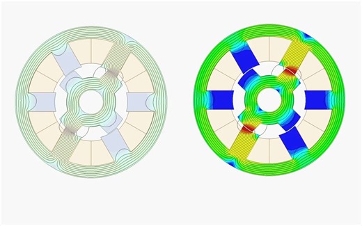 Operating principles of switched reluctance motor explained by animation-