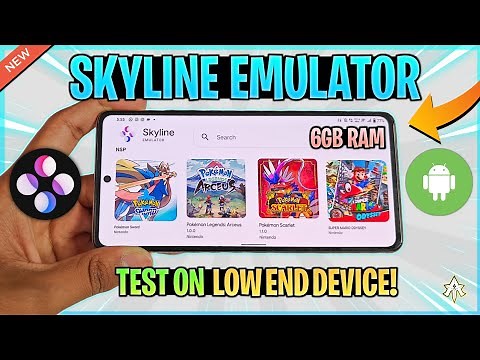 Skyline Emulator Test On LOW END/MID-RANGE Android Devices 2023 | Gameplay Review