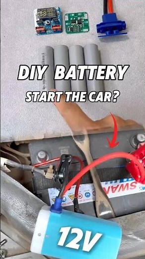 The DIY Jump Starter Everyone Doubted! (Live Test)#shorts