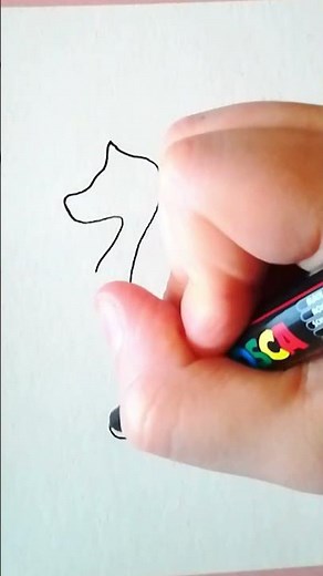 How to Draw a Cat in One Line - Easy Tutorial