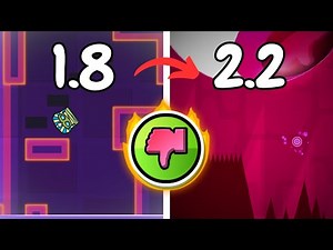 The level with the most dislikes of each update | Geometry Dash