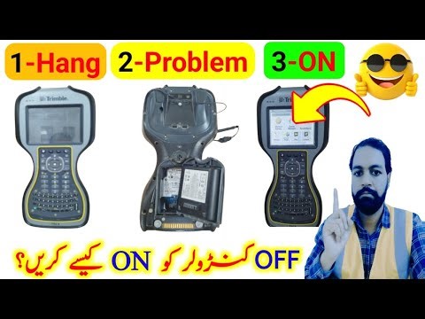 Trimble controller TSC3 not start.