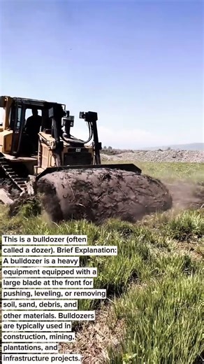 Powerful Caterpillar Bulldozer in Action | Heavy Equipment Earthmoving