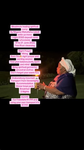 Nkazimulo Healing Spiritual Camp in Drakensburg