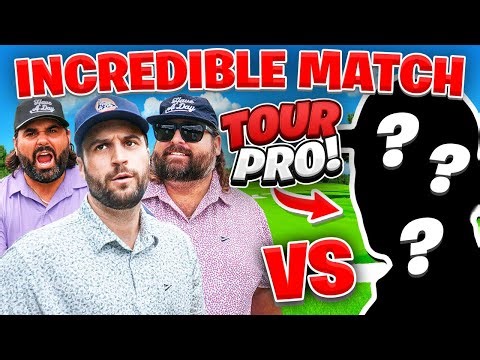 We Took On A Tour Pro In One Of The Greatest Golf Matches We've Ever Had!