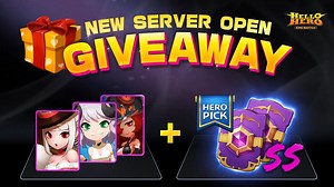 571 reactions · 103 comments | Guardians! A new Global server has arrived for all! During the Event Period (8/29 after maintenance ~ 9/30 23:59 UTC +9), log into the new server and receive the following: - New Heroes: Luna, Dorothy, Micaela (one of each) - 2 [SS] Hero Picks Build your team for the epic battle with the rewards in the new server now! | Hello Hero: Epic Battle (Defunct) | Facebook