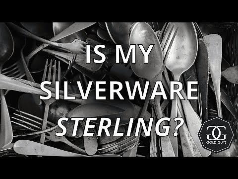 How to Know if your Silverware is Sterling #silver #sterlingsilver #preciousmetals