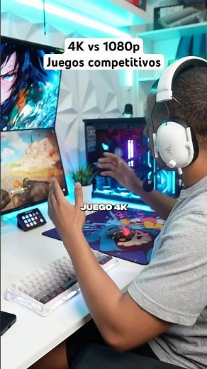 Which is better, 4K vs. 1080p, for competitive gaming? #techtips #pctips #pcgaming #pcgamer #techtok