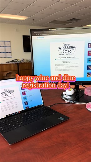 The true hunger games have returned! I was able to snag both the Challenge and the 5k - what did you sign up for?! #wineanddine #disney #rundisney #rundisneyregistration #running