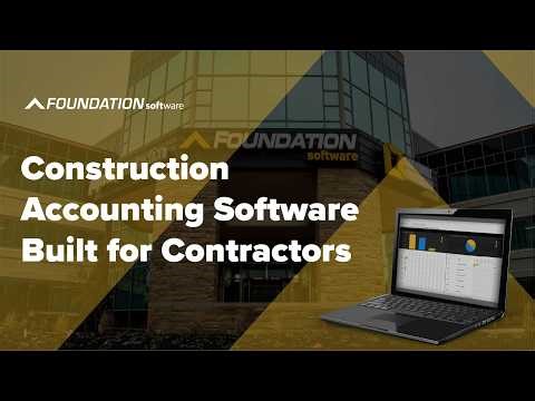 Construction Accounting Software Built for Contractors