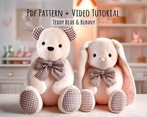 Memory Bear Pattern & Step-by-step Sewing Tutorial - Teddy Bear Sewing Pattern, Stuff Animal Sewing, Sentimental Gift Idea, - Etsy Australia