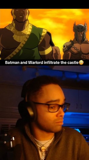 1K views · 4.8K reactions | Batman and Warlord infiltrate the mysterious mage king’s castle which seems to be warded off hy some sort of lethal magic, but to us it’s pretty clear what it is: Technically! Batman is stuck in this foreign world, with no memories of who he is, a world ruled by magic that looks a lot like technology… just WHAT IS GOING ON? #batman #justiceleague #justiceleaguewarworld #dccomics #c4nti #explore #explorepage | C4nti | Facebook