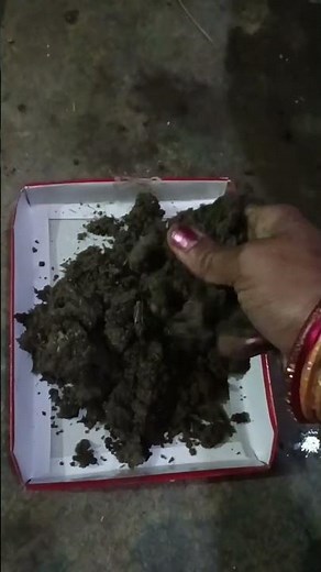 crush the kali mitti #clay 👍✅