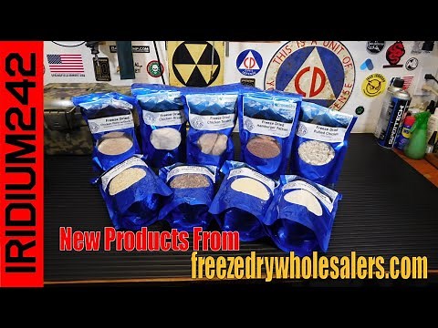 Trying Out Food From Freeze Dry Wholesalers!