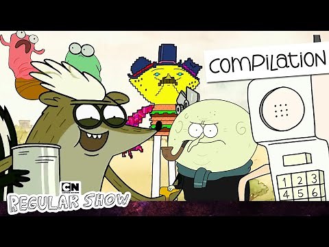 Regular Shows WEIRDEST side characters | 4K Nostalgia 📺 | Cartoon Network