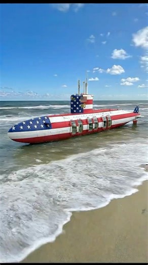 Extreme Submarine Makeover: From Scrap to USA Pride!