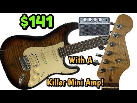 The Best Guitar Deal On Amazon Is This Aklot Strat! Thick Body And Gorgeous Neck And Fretboard!