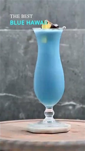 Blue Hawaii Cocktail 🌴🍹