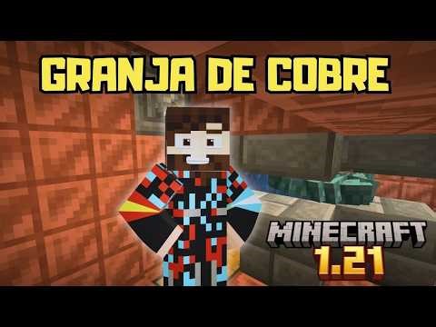 ⚒️ Granja de Cobre Minecraft | Fácil y Eficiente con Zombis y Ahogados