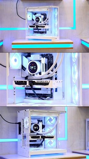 This 3.5 L Aesthetic White PC build blows everything ft. NZXT