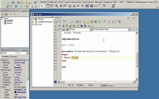 Delphi VCL 基础入门系列 -- Delphi爬虫初体验 - 使用 TStrings01
