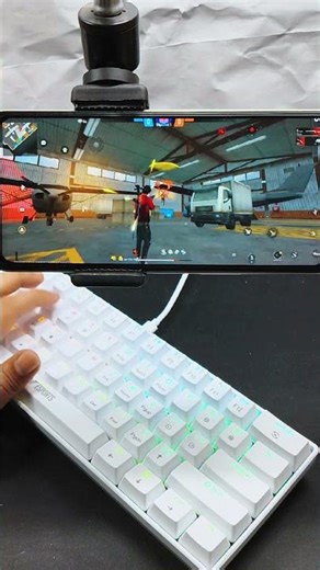 Free Fire Gaming Keyboard|⌨️🖱📱Mix Pro Geek Gamer #freefire #mixpro #geekgamer #keyboardmousefreefire