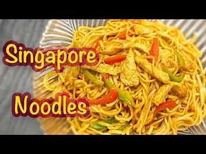 Singapore Noodles Recipe | How to make Singapore Noodles like takeaway
