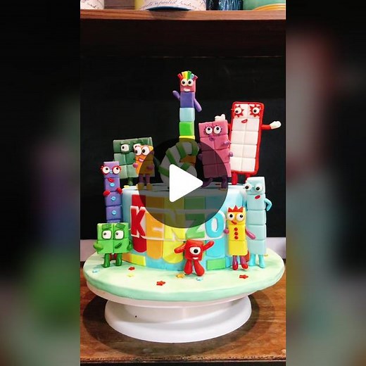 Number Blocks Cake Decorating Ideas and Inspiration