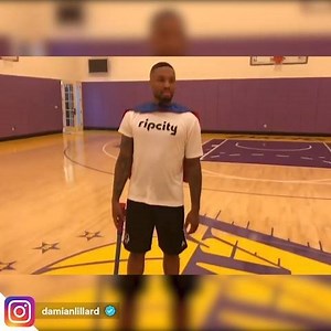 No wonder Damian Lillard is playing so well... Look at his off-season training! 😂 | GiveMeSport