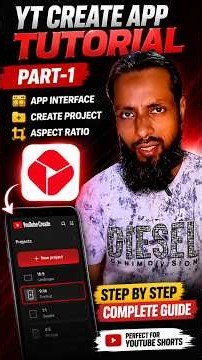 YT Create App Tutorial Part-1 | 2026 #shorts #ytshorts #viralshort #trendin #artwaregraphicstudio